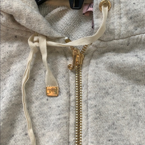 Juicy couture zipper cover up - Picture 2 of 4